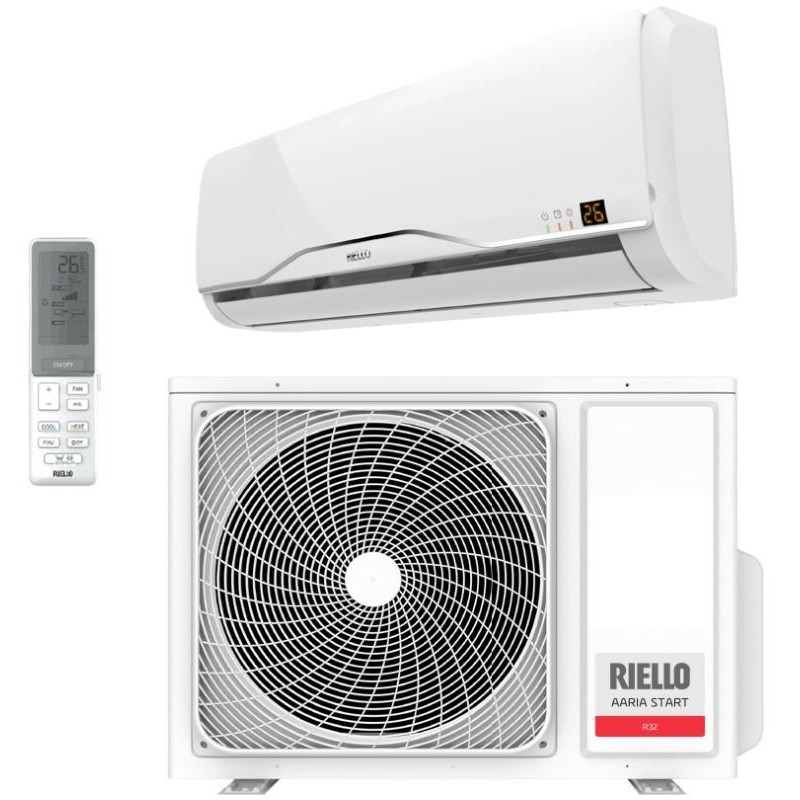 Riello AARIA START 12000 MONOSPLIT 12000 BTU INVERTER R-32 AMW 35 ST Wi-Fi Optional