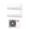 Riello DUAL 9+12 AARIA PLUS I con AARIA MULTI 250 PI R-32 Wi-Fi Integrato 9000+12000