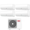 Riello QUADRI 09+09+09+12 AARIA PLUS I con AARIA MULTI 475 PI R-32 Wi-Fi Integrato 9000+9000+9000+12000