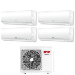 Riello QUADRI 09+09+12+12 AARIA PLUS I con AARIA MULTI 475 PI R-32 Wi-Fi Integrato 9000+9000+12000+12000